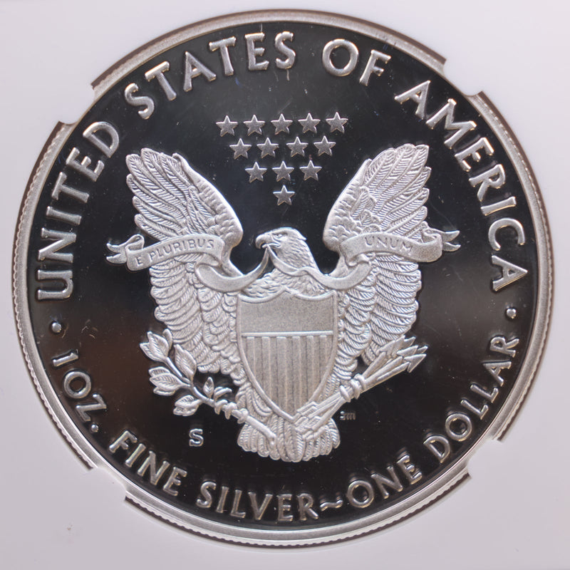 2019-S American Silver Eagle, Proof Strike., NGC PF-69., Store GSE015.