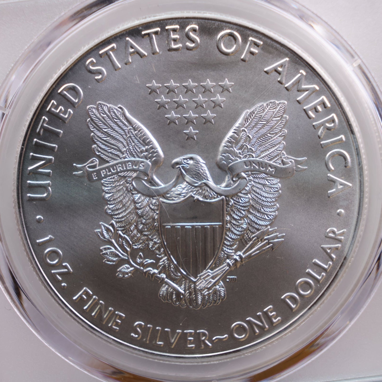 2020(P) American Silver Eagle, Business Strike, PCGS MS70, Store #GSE018