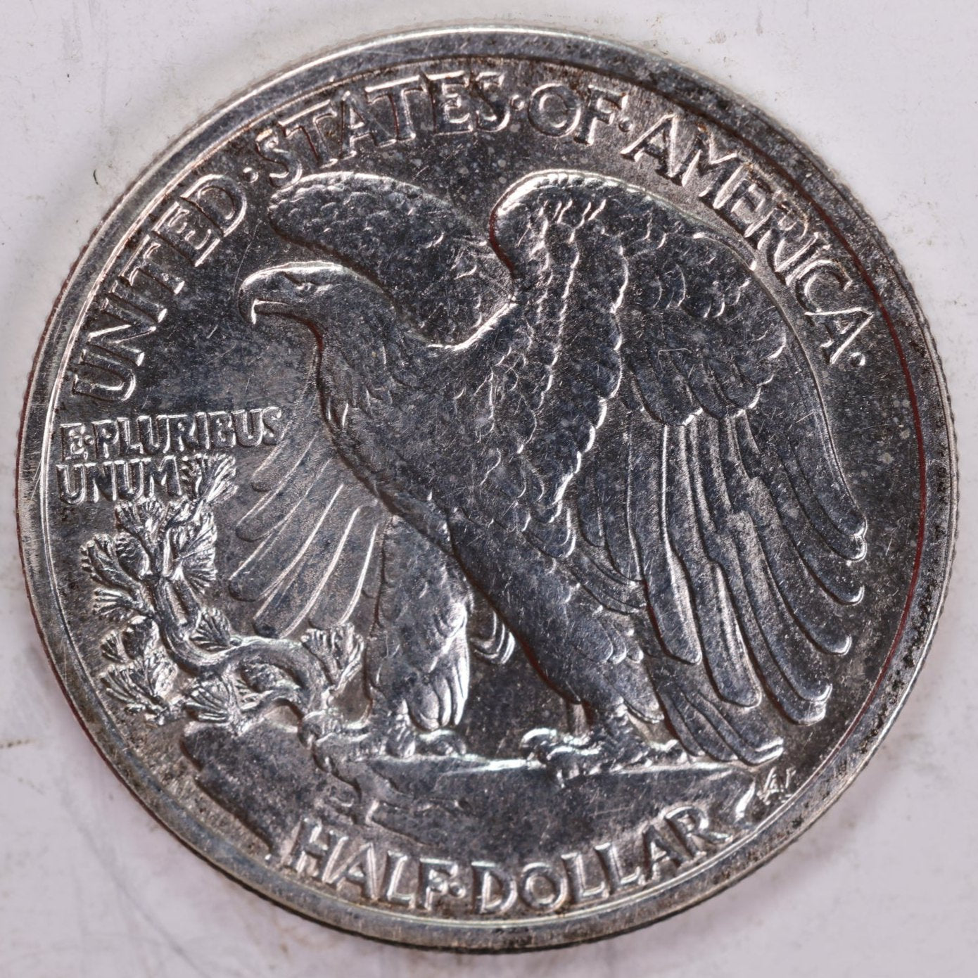 1916-D Walking Liberty Half Dollar, Mint State, Uncirculated Coin, Store #HR1044