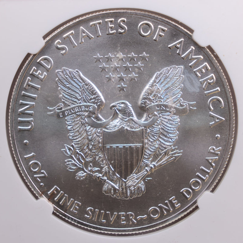 2020(W) American Silver Eagle, Business Strike., NGC MS70., Store GSE019.