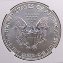 2020-W American Silver Eagle, Burnished Strike., NGC MS70., Store GSE020.