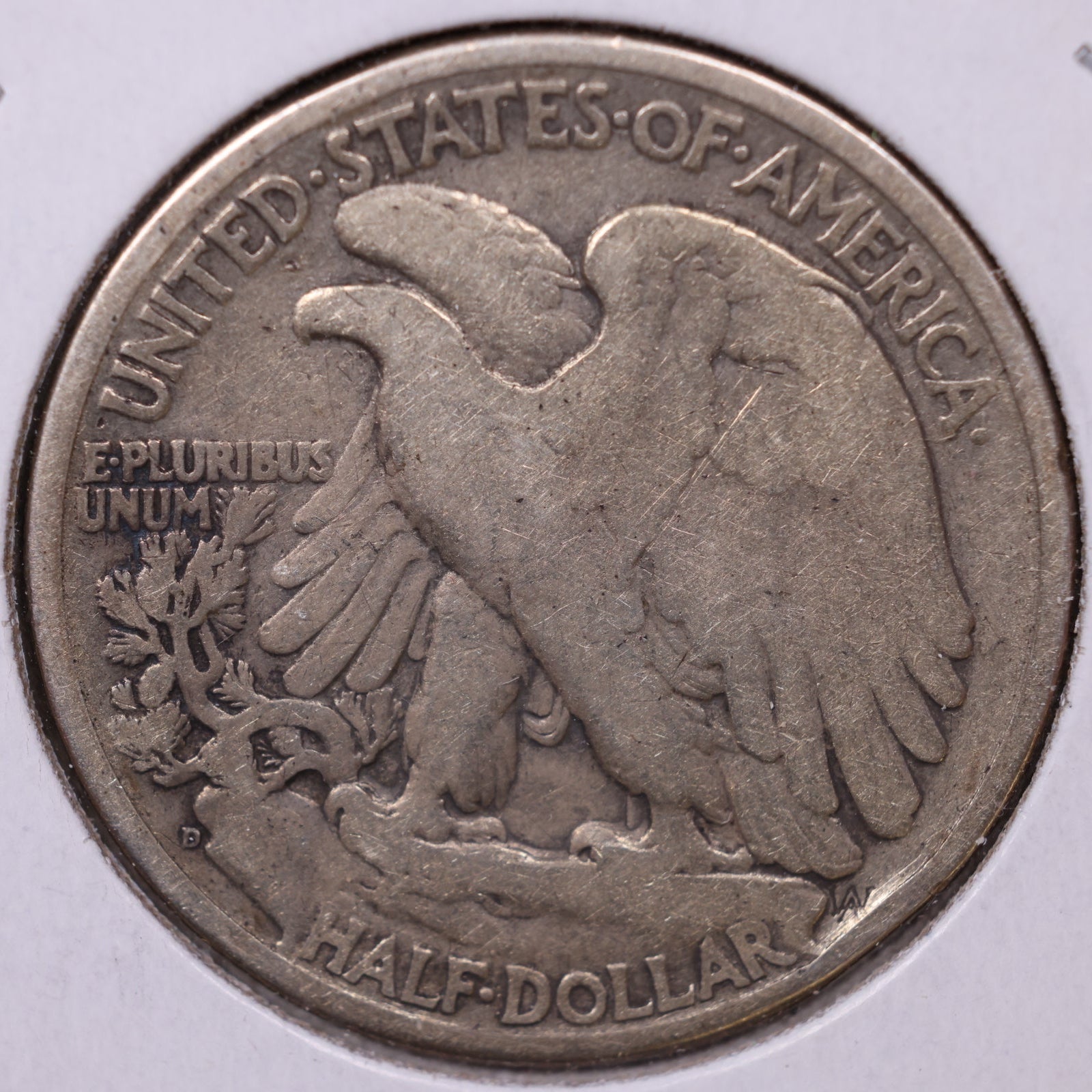 1945-D Walking Liberty Half Dollar, Good Circulated Coin, Store #HR434