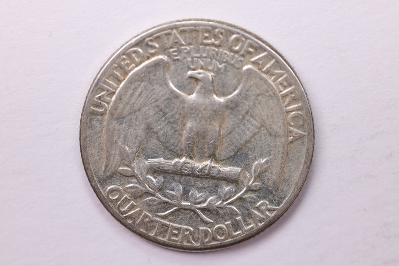1960 Washington Silver Quarter, Affordable Circulated Collectible Coin. Sale