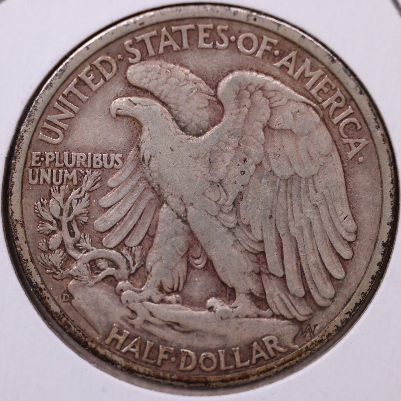 1945-D Walking Liberty Half Dollar, Very Fine Circulated Coin, Store #HR443