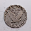 1917-D Standing Liberty Quarter., T-2, Very Good Circulated Coin., Store