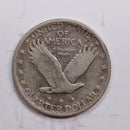 1917-S Standing Liberty Quarter., T-2, Very Fine Circulated Coin., Store