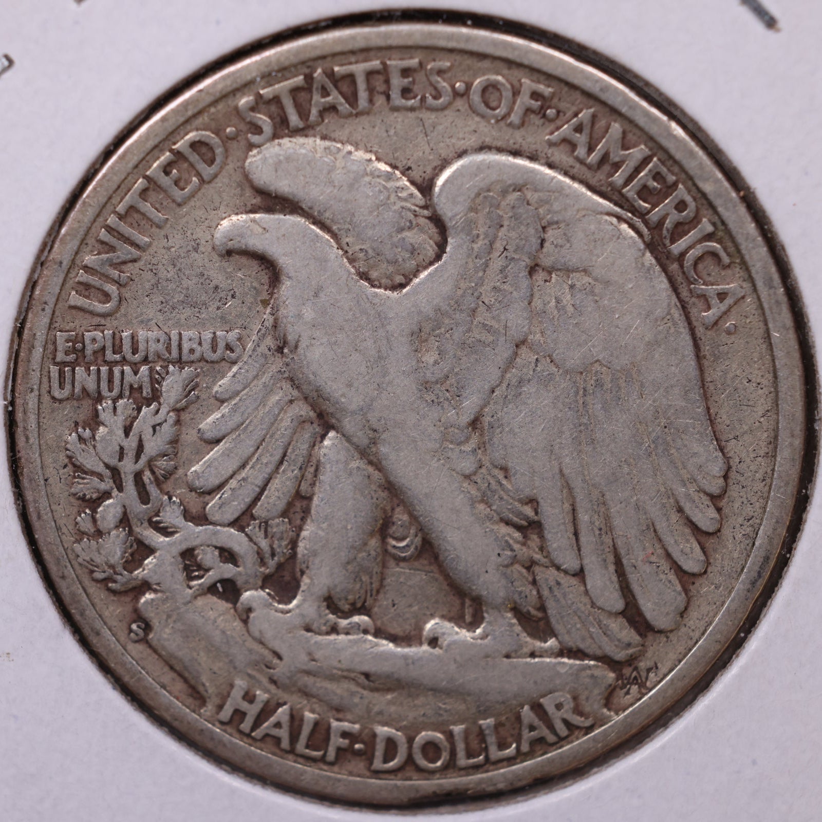 1945-S Walking Liberty Half Dollar, Very Good Circulated Coin, Store #HR449