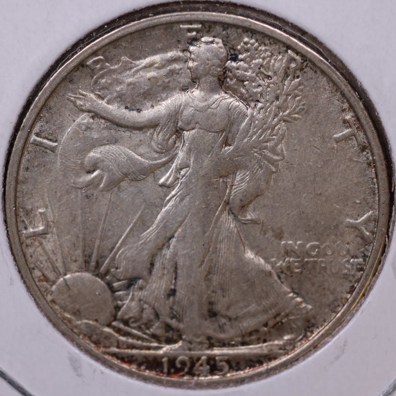 1945-S Walking Liberty Half Dollar, Very Fine Circulated Coin, Store #HR450