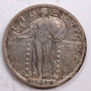 1918 Standing Liberty Quarter., Extra Fine+., Circulated Coin., Store