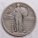 1919 Standing Liberty Quarter., Very Fine., Circulated Coin., Store