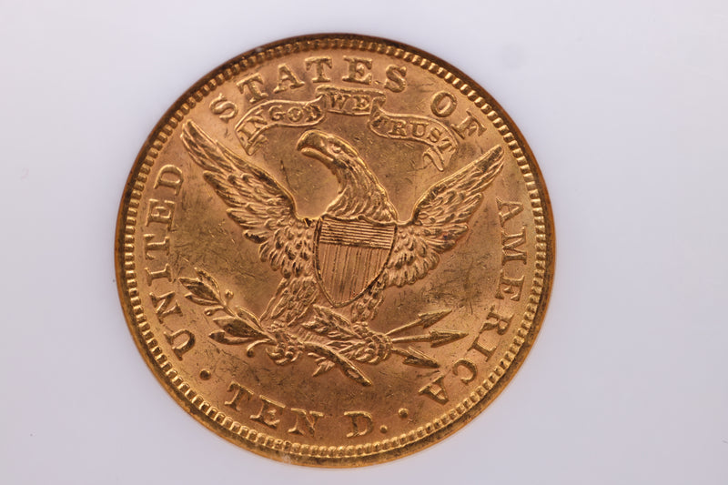 1892 $10., Gold Liberty., NGC Certified., Affordable Collectible Coins. Sale
