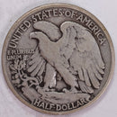 1921-D Walking Liberty Half Dollar, Fine+ Circulated Coin, Store