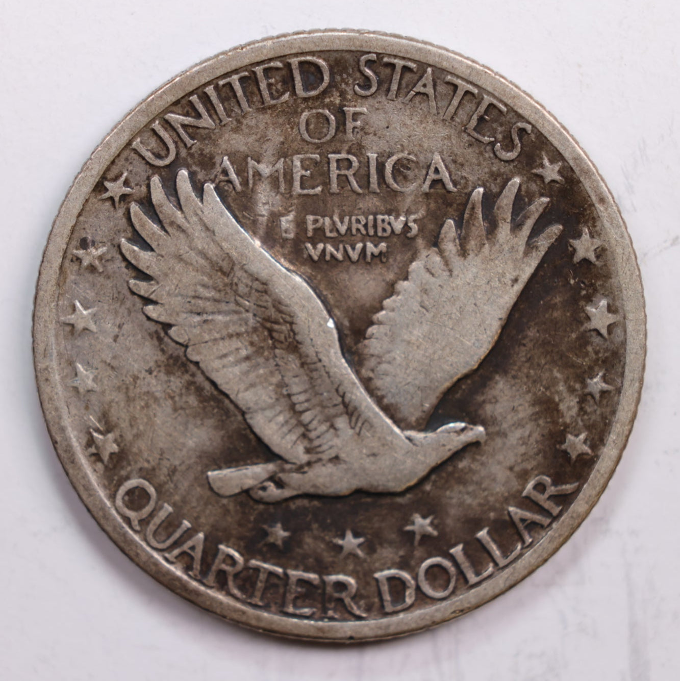 1919-S Standing Liberty Silver Quarter. Very Fine, Circulated Coin, Store #QR0300.