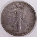 1921-D Walking Liberty Half Dollar, Very Fine Circulated Coin, Store