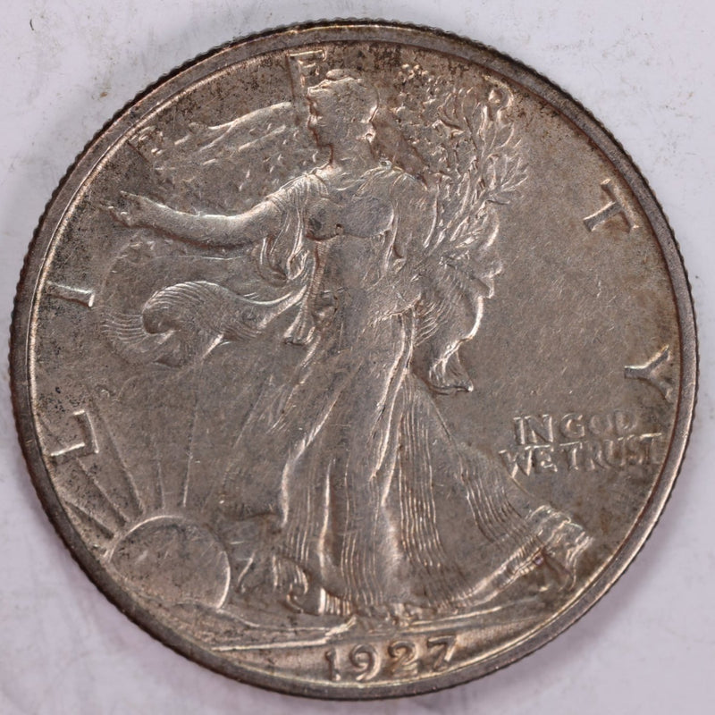1927-S Walking Liberty Half Dollar, About Uncirculated Coin, Store