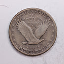 1920-S Standing Liberty Quarter., Very Fine+., Circulated Coin., Store