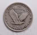 1921 Standing Liberty Quarter., Very Fine+., Circulated Coin., Store