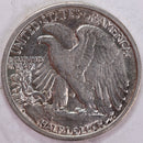 1929-S Walking Liberty Half Dollar, About Uncirculated Coin, Nice Slider, Store