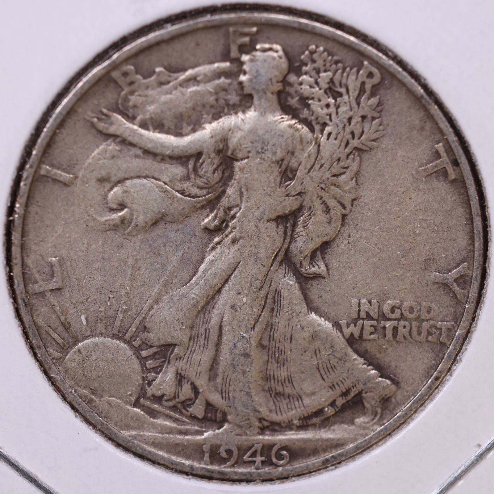 1946-S Walking Liberty Half Dollar, Very Fine Circulated Coin, Store #HR477
