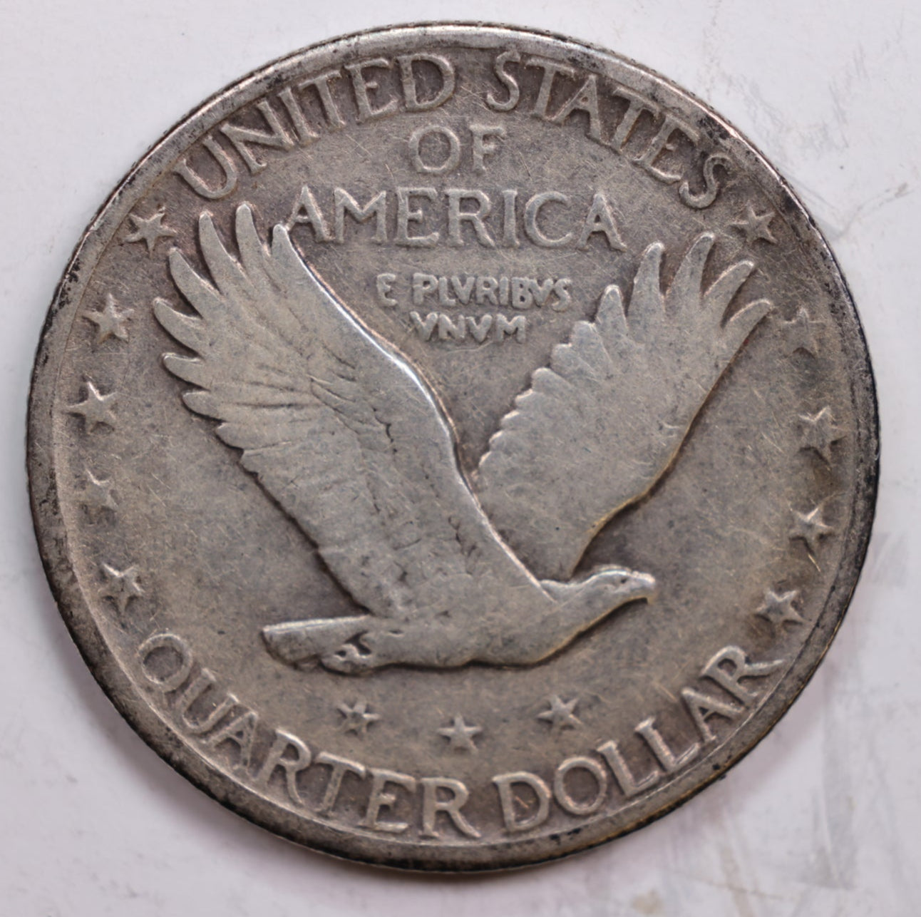 1923-S Standing Liberty Quarter., Very Good+., Circulated Coin., Store #QR0312.