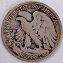 1929-S Walking Liberty Half Dollar, Fine Circulated Coin, Store