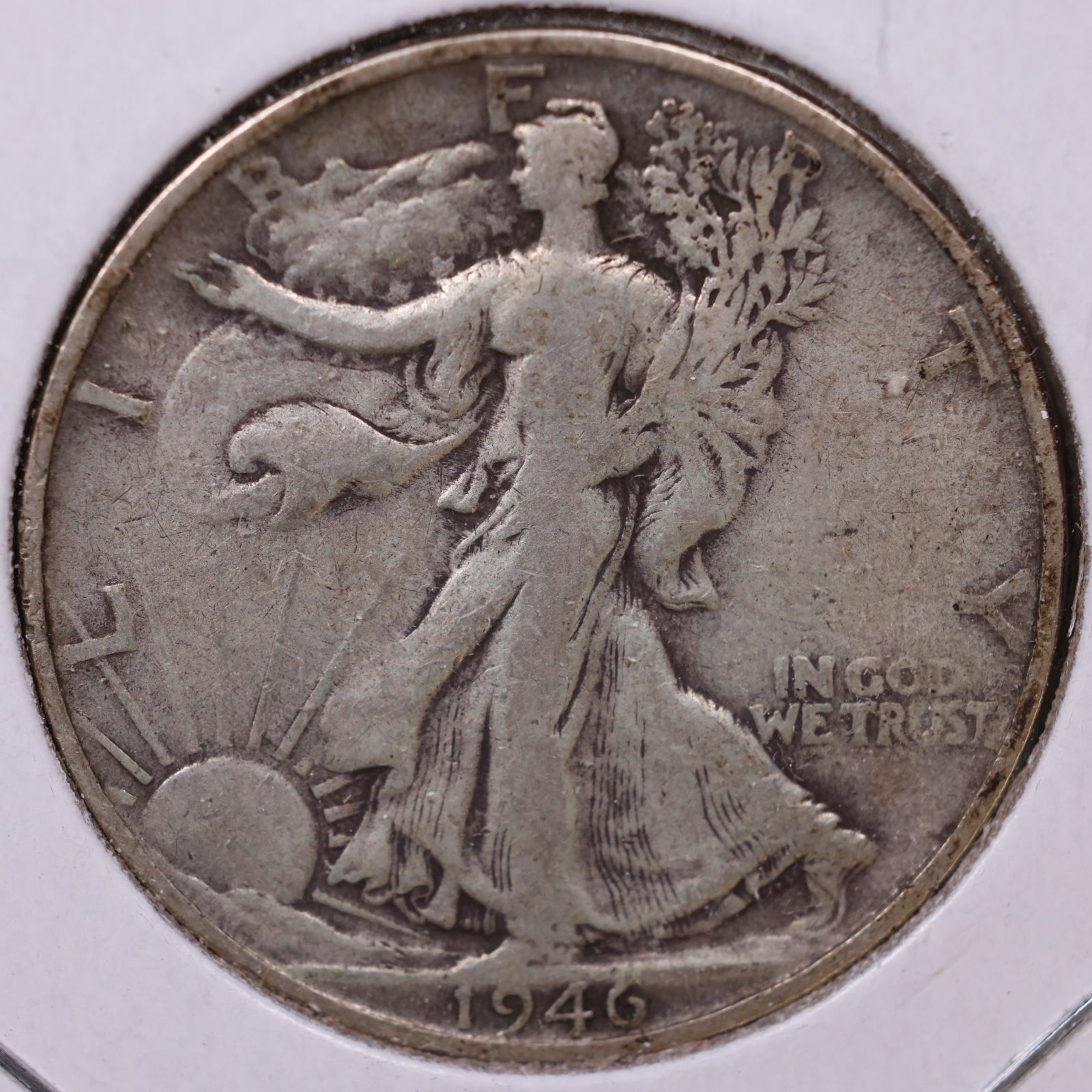 1946-S Walking Liberty Half Dollar, Fine Circulated Coin, Store #HR479