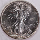 1933-S Walking Liberty Half Dollar, About Uncirculated Coin, Nice Slider, Store