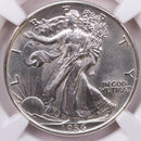 1936 Walking Liberty., Silver Half Dollar. NGC Graded, Affordable Coin Store Sale