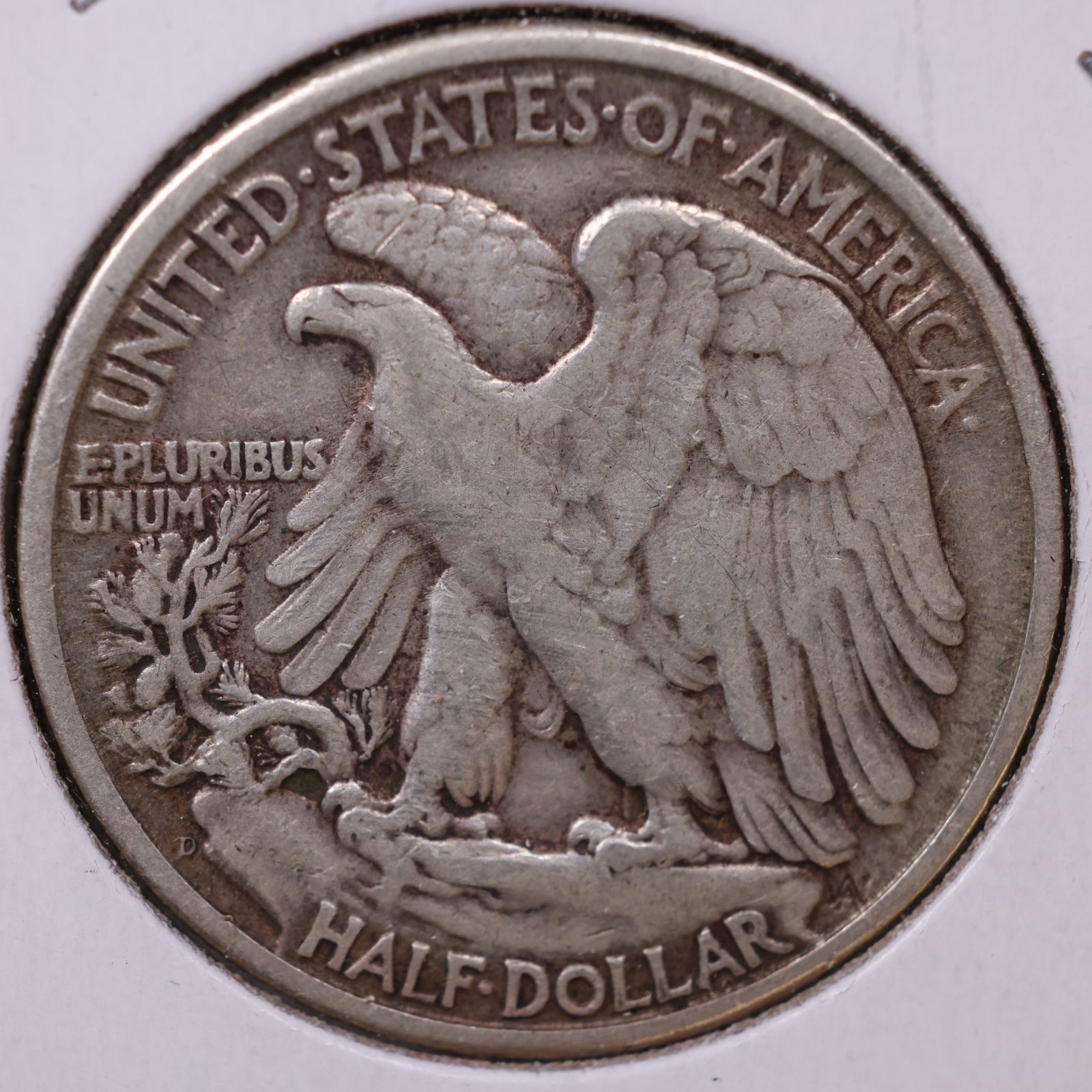 1947-D Walking Liberty Half Dollar, Fine Circulated Coin, Store #HR480