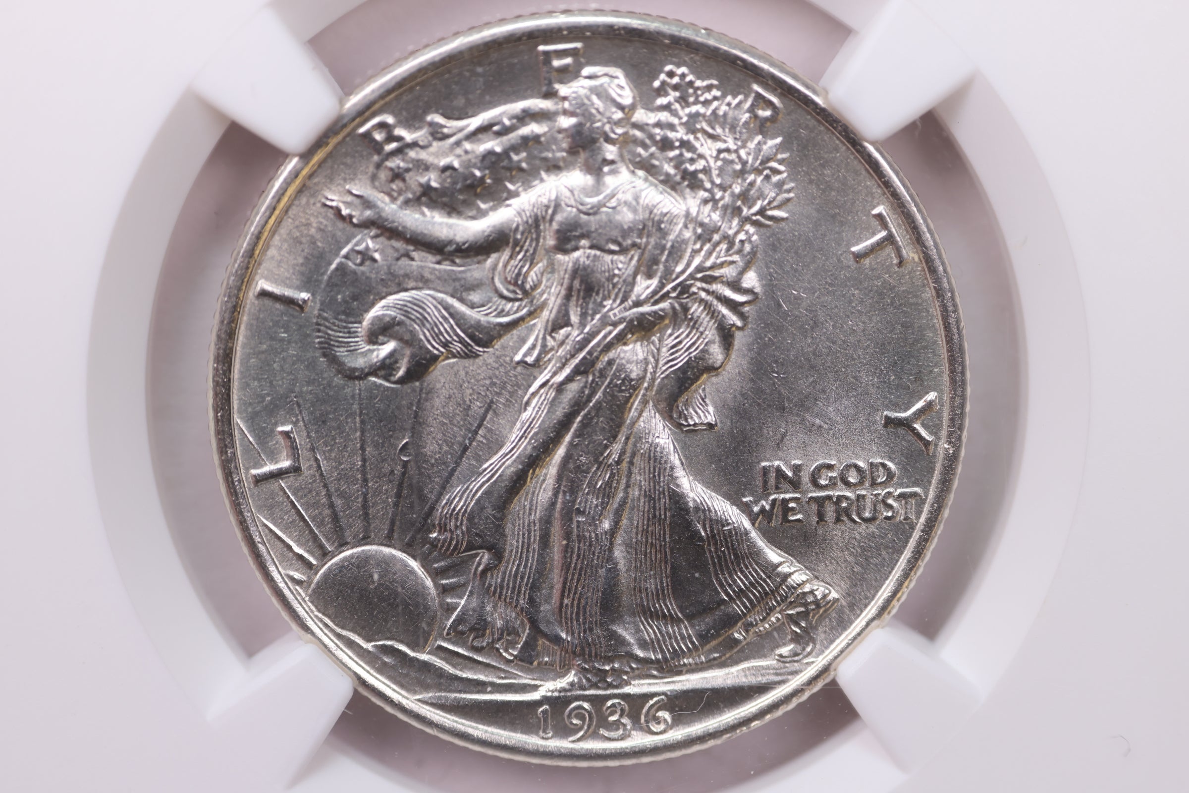 1936 Walking Liberty., Silver Half Dollar. NGC Graded, Affordable Coin Store Sale #353980
