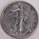1934 Walking Liberty Half Dollar, Extra Fine+ Circulated Coin, Store