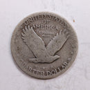 1925 Standing Liberty Quarter., Very Good., Circulated Coin., Store