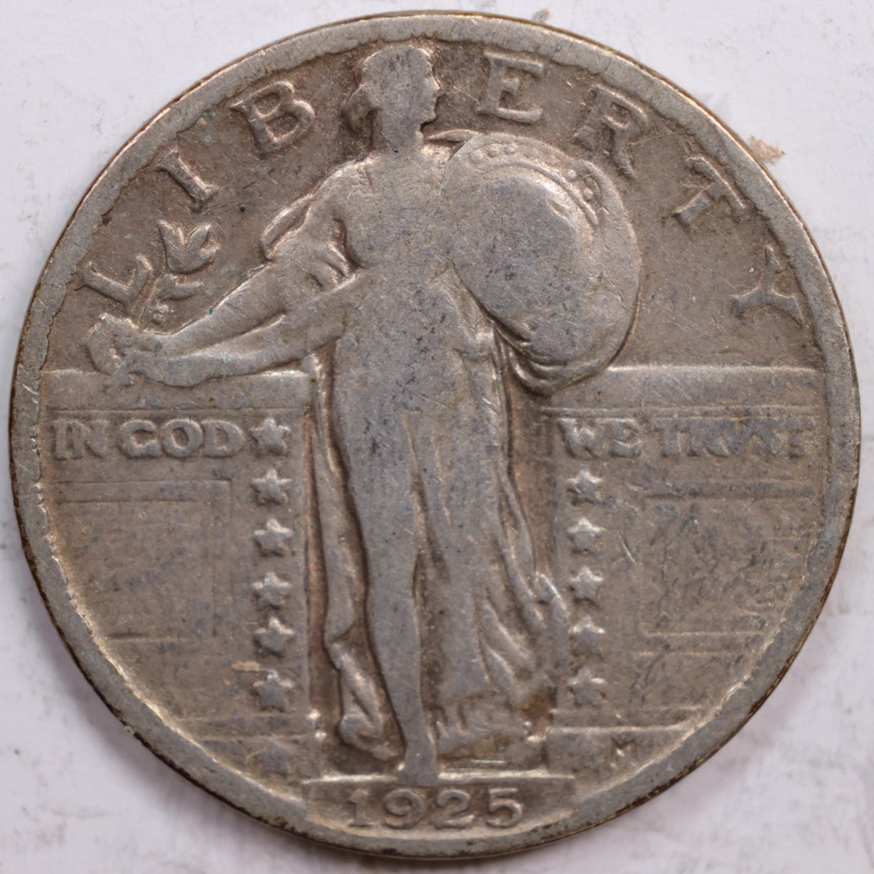 1925 Standing Liberty Quarter, Very Fine Circulated Coin, Store #QR0320