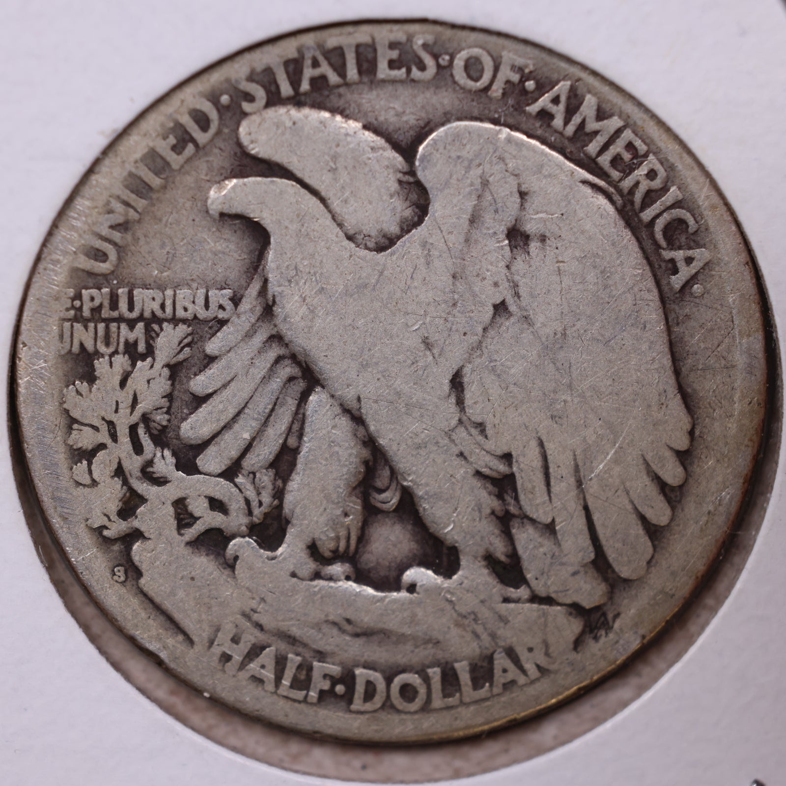 1918-S Walking Liberty Half Dollar, Good Circulated Coin, Store #HR445