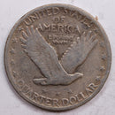 1925 Standing Liberty Quarter., Very Fine., Circulated Coin., Store