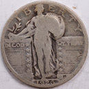 1926 Standing Liberty Quarter., Very Good., Circulated Coin., Store