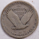1926 Standing Liberty Quarter., Very Good., Circulated Coin., Store