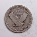 1927-S Standing Liberty Quarter., Very Fine+., Circulated Coin., Store