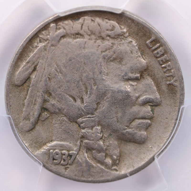 1937-D Buffalo Nickel., 3-Legs., PCGS Graded, Affordable Coin Store Sale