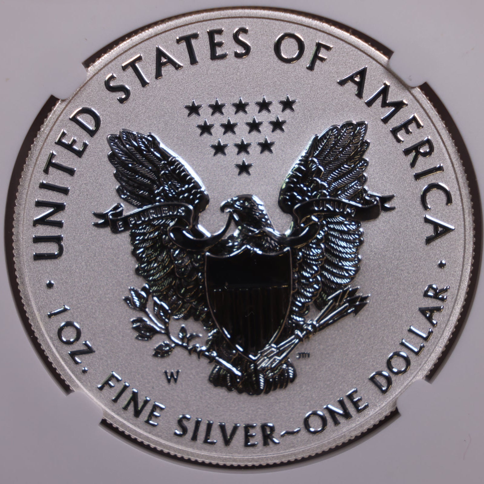 2021-W American Silver Eagle, Reverse Proof, NGC PF70, Store #GSE022