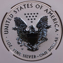 2021-W American Silver Eagle., Reverse Proof., NGC PF70., Store GSE022.