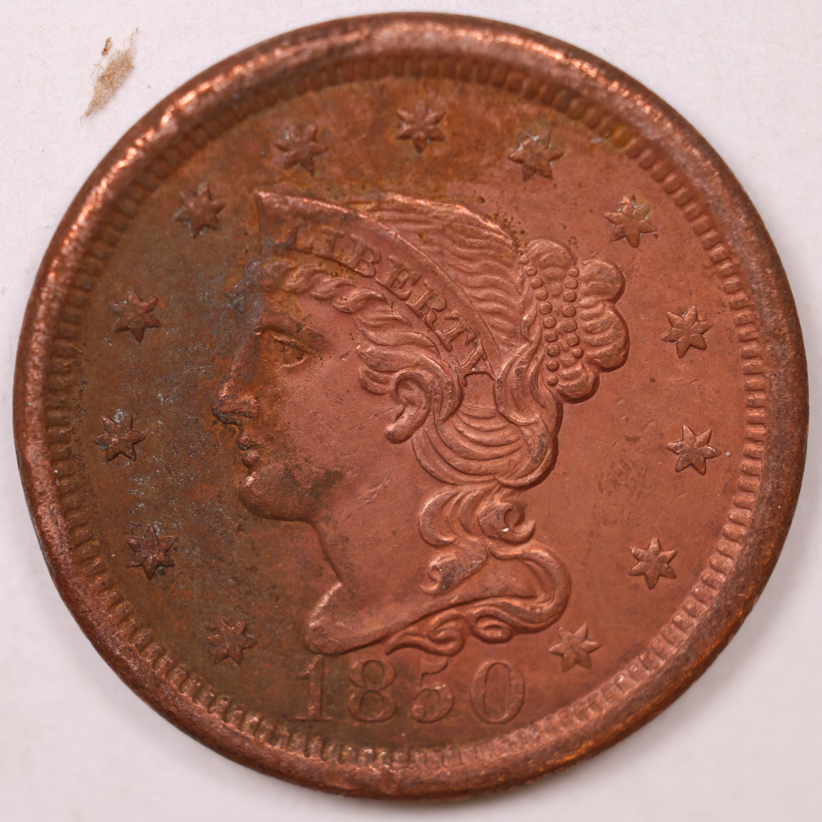 1850 Large Cent, Affordable Circulated Coin, Store #CT1229