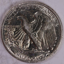 1936-D Walking Liberty Half Dollar, About Uncirculated Coin, Nice Slider, Store