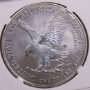 2021-W American Silver Eagle., Burnished Strike., NGC MS70., Store GSE024.