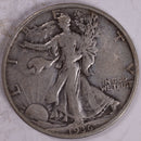 1936-S Walking Liberty Half Dollar, Good Circulated Coin, Store