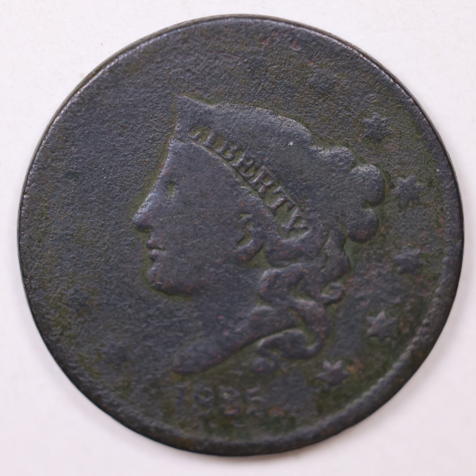 1835 Large Cent, Affordable Circulated Coin, Store #CT1233