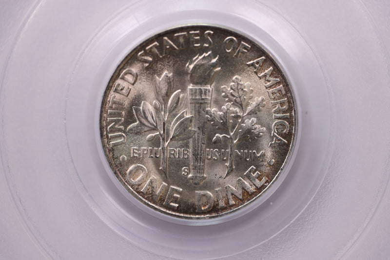1951-S Roosevelt Silver Dime., PCGS Graded, Affordable Coin Store Sale