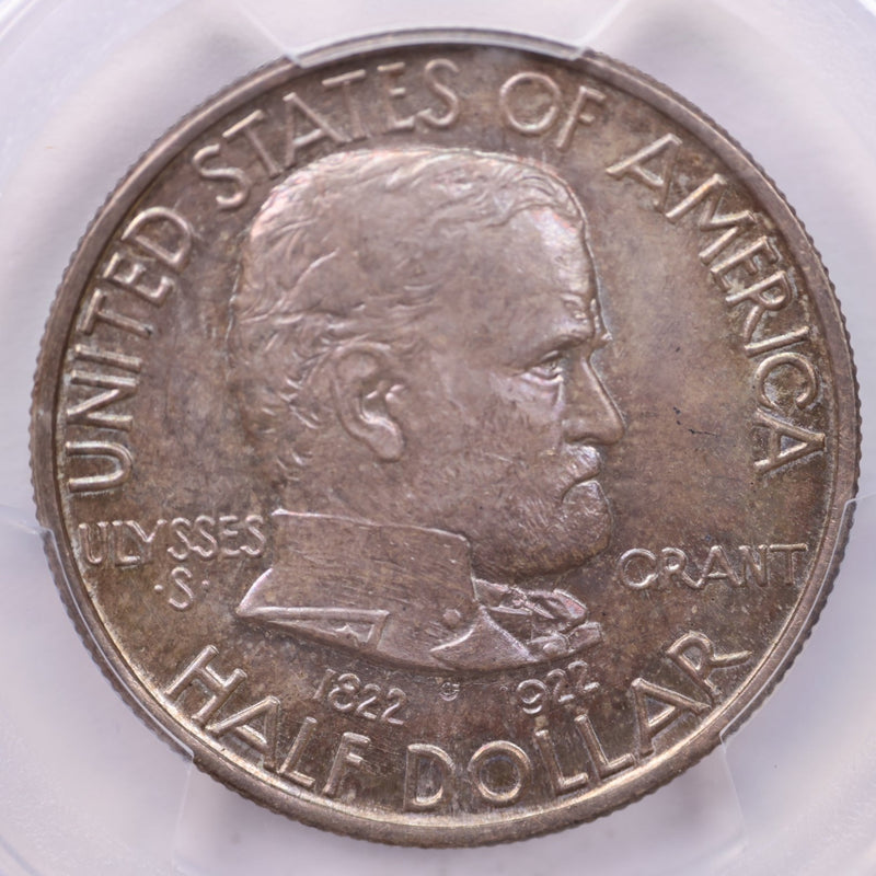 1922 Grant Silver Commemorative Half Dollar.,  PCGS MS65., Store
