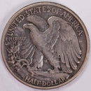 1938-D Walking Liberty Half Dollar, Extra Fine Circulated Coin, Store