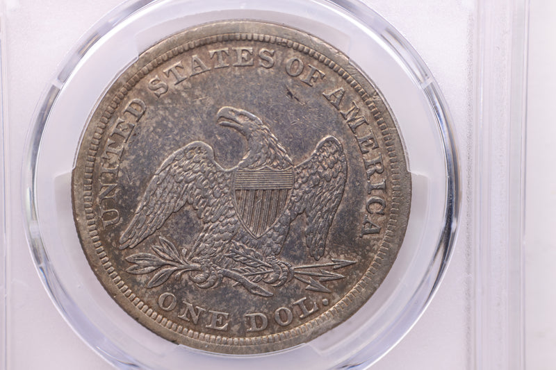 1840 Seated Liberty Silver Dollar.,  PCGS Graded, Affordable Coin Store Sale